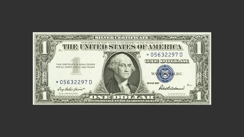 What is a 1957 Silver Certificate Dollar Bill? Value, History, and Tips